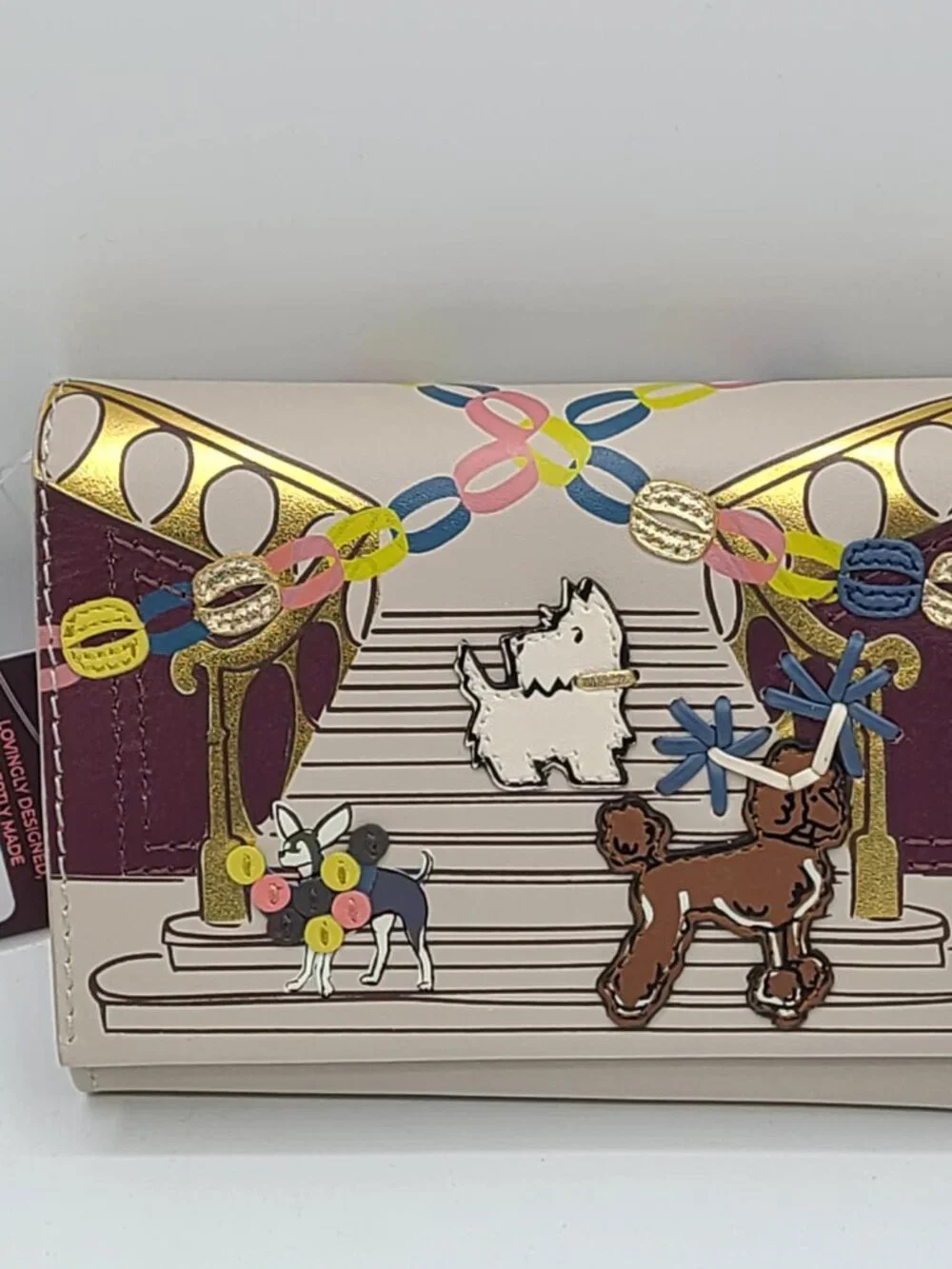 Radley London Party Pals in Light Beige Wallet